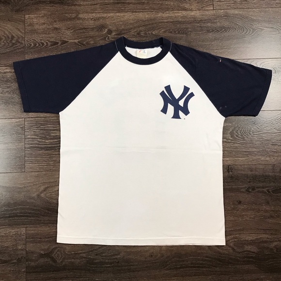 2000'S Majestic MLB New York Mets Sports Print T-Shirt, Men's Size Small cotton orange type Vintage Second Hand